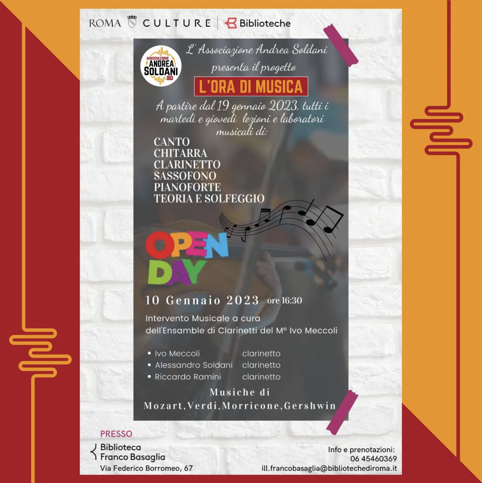 OPEN DAY – L’ORA DI MUSICA